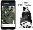 Cheap GPS Tracking Device Realtime Pet Location Finder with Rechargeable Battery Size:M