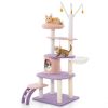 Multi-level Cat Tower with Sisal Covered Scratching Posts