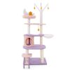 Multi-level Cat Tower with Sisal Covered Scratching Posts