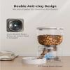 Automatic Cat Feeder - WiFi Cat Food Dispenser with APP Control Up to 15 Portions 10 Meals Per Day